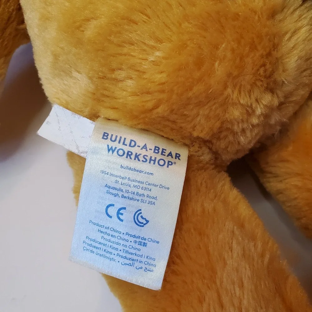 Build‎ A Bear LOVABLE LION Heart Shaped Head Stuffed Animal Plush 17